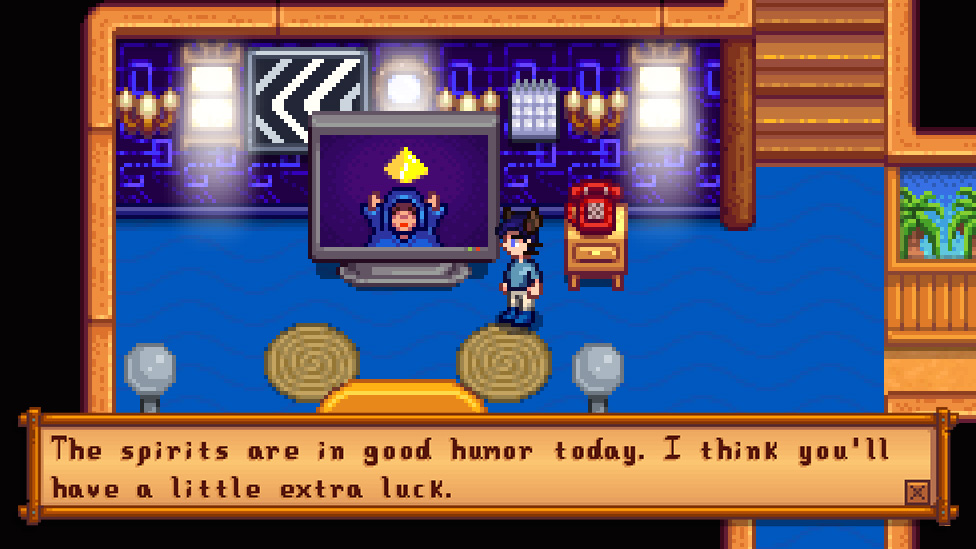 The spirits are in good humor today.