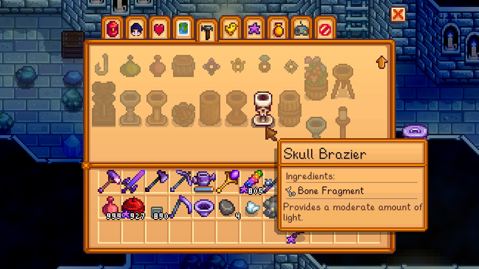 Skull Brazier