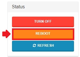 Reboot server