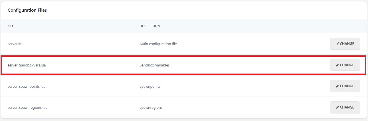 Find server_SandboxVars.lua