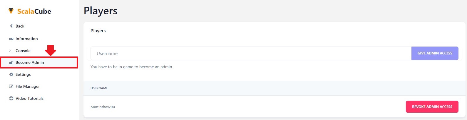 Make sure you have admin rights