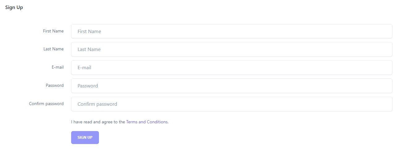 Sign up on Scalacube.com