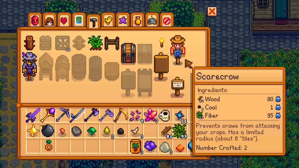 Crafting a Scarecrow