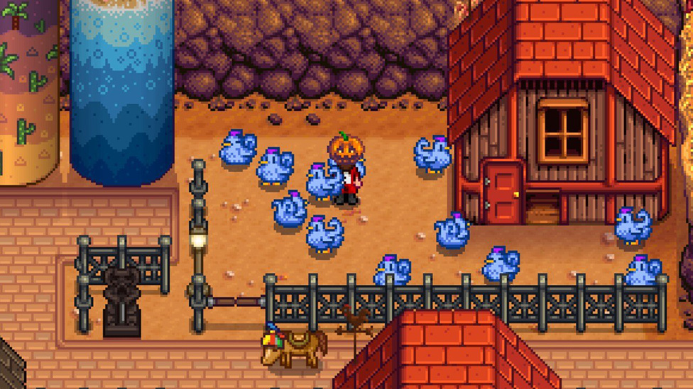 Blue Chickens