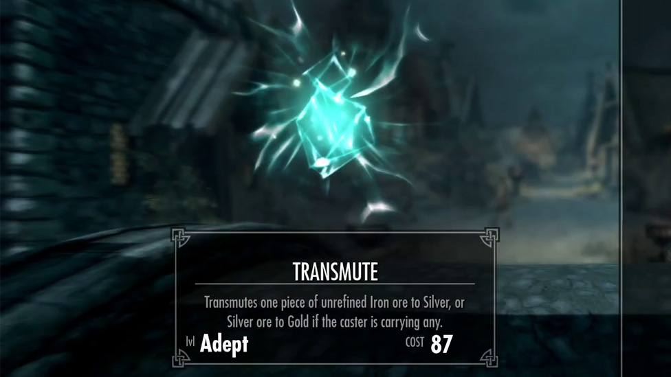 Transmute Mineral Ore