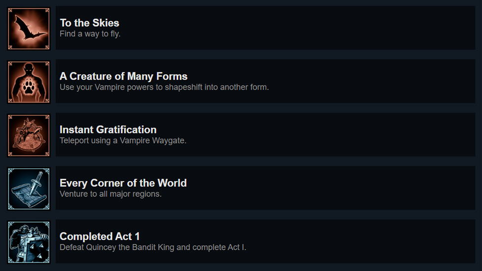 Steam Achievements