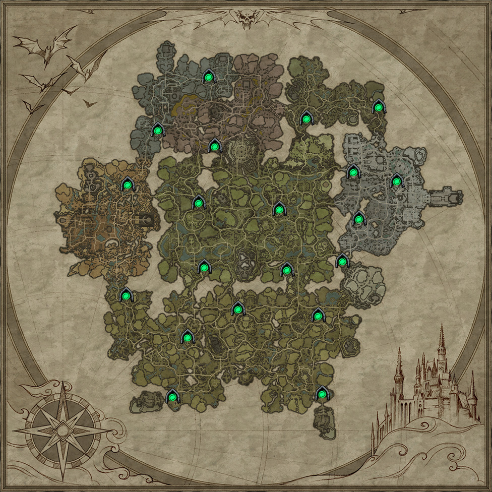 All Waygate Locations