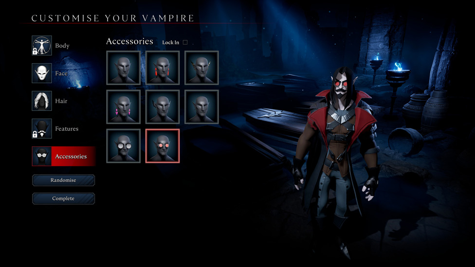 Customise Your Vampire
