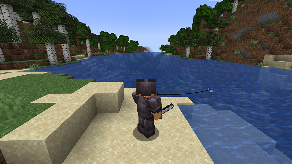 minecraft fishing for enchanted books