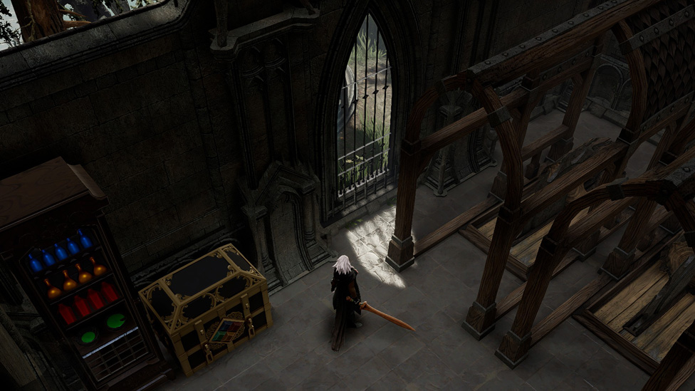 Sunlight Through Window