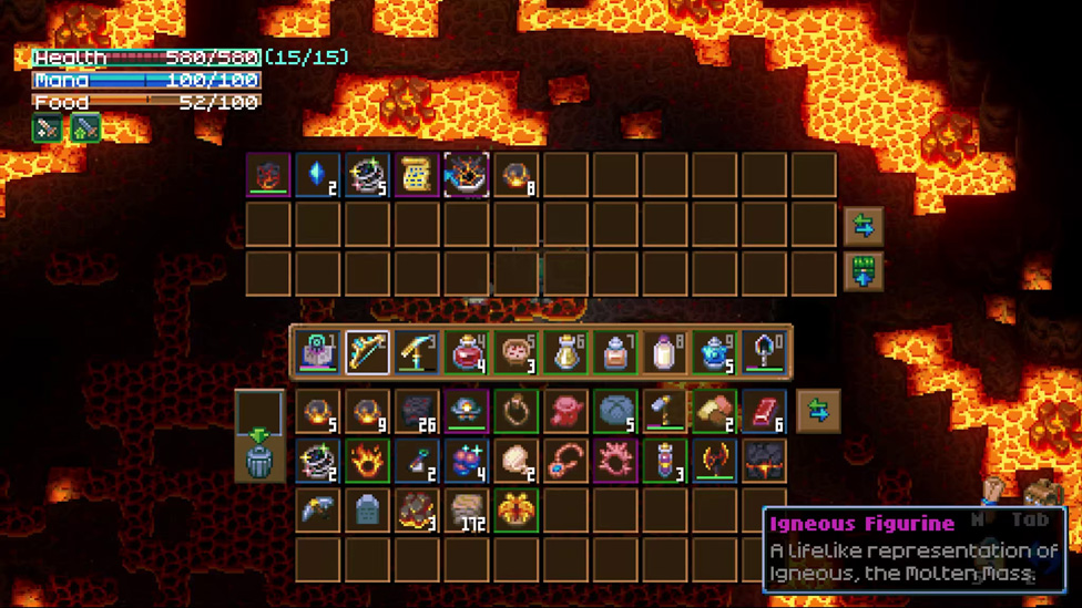 Igneous the Molten Mass Loot