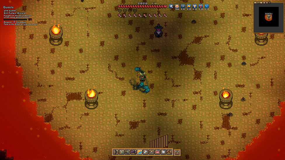  Getting Down To The Arena