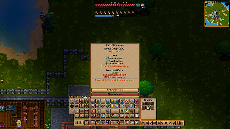  Area Modifiers Within Incursion