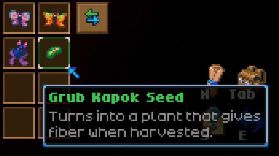 Grub Kapok Seed