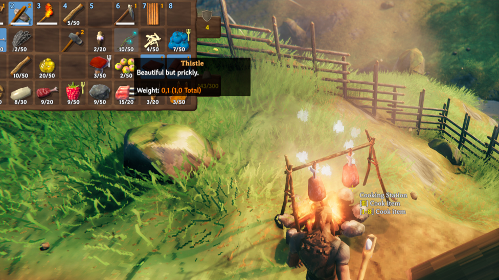  Using Thistle For Food