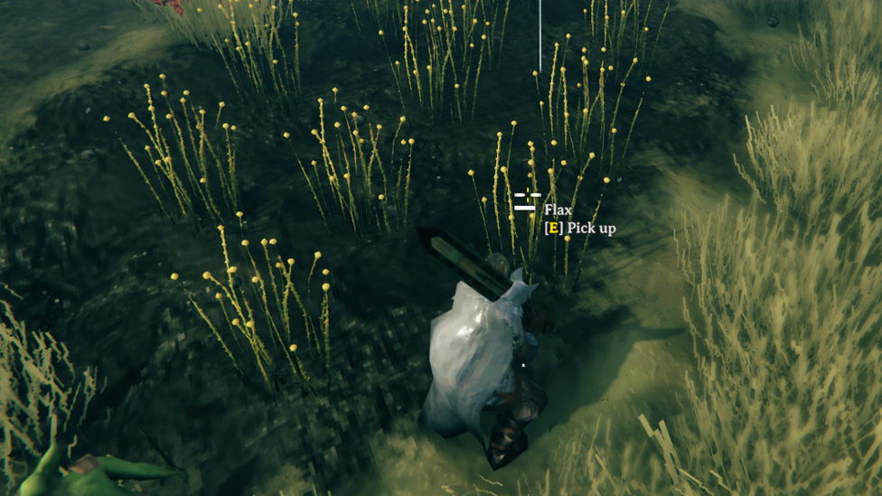  Gathering Flax in Plains