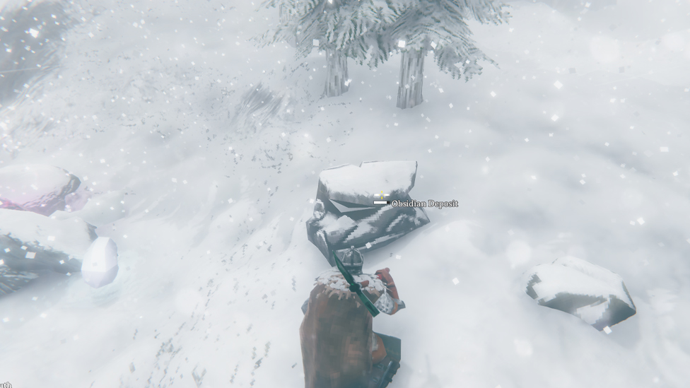  Obsidian Deposit In Mountain Biome