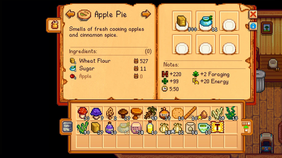   Love Of Cooking Mod Recipe