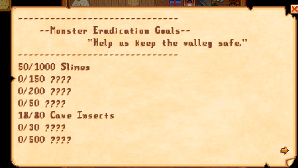  Starting The Monster Eradiction Goals
