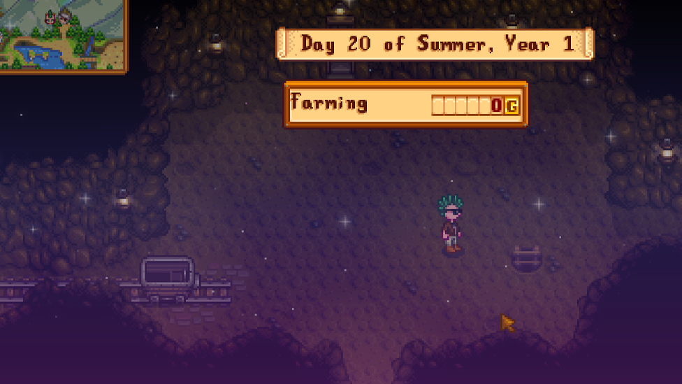  Saving Before Going Into Mines