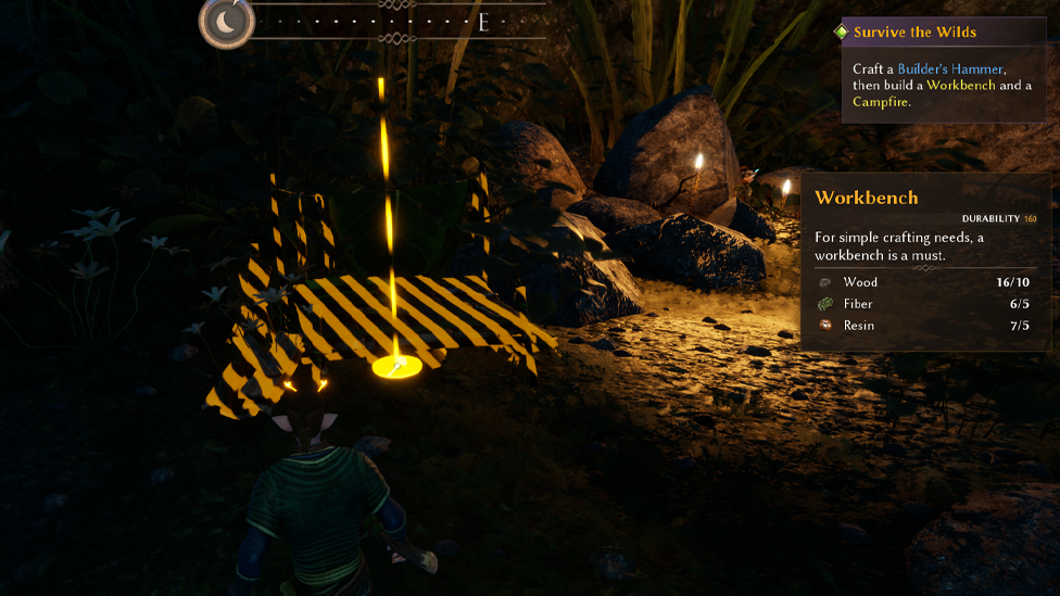  Placing the Workbench