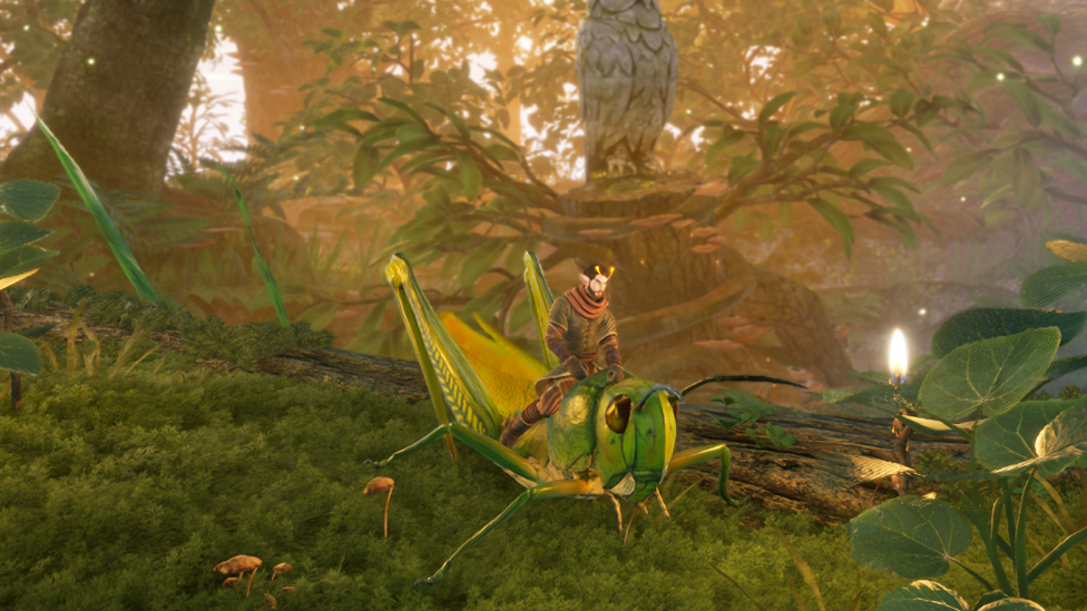  Mounted Grasshopper Companion