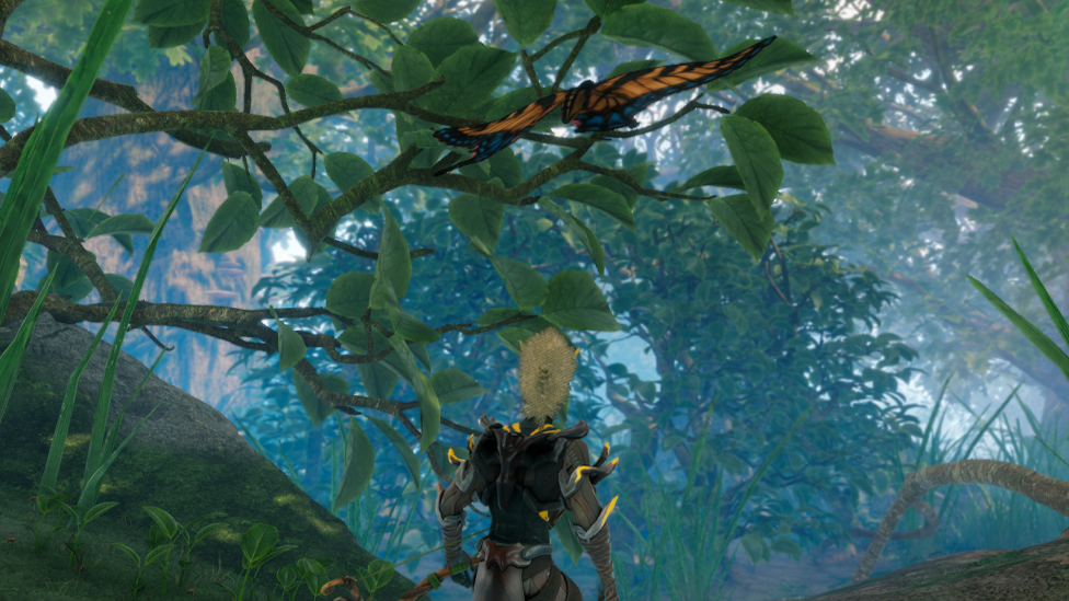  Using Bow to Take Down Butterflies