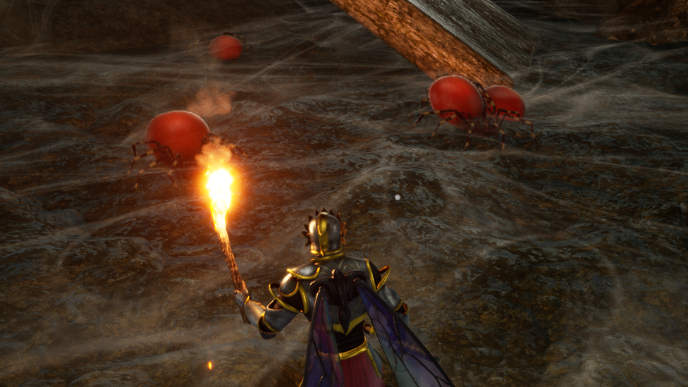  Swarm of Colony Spiders In The Chapel