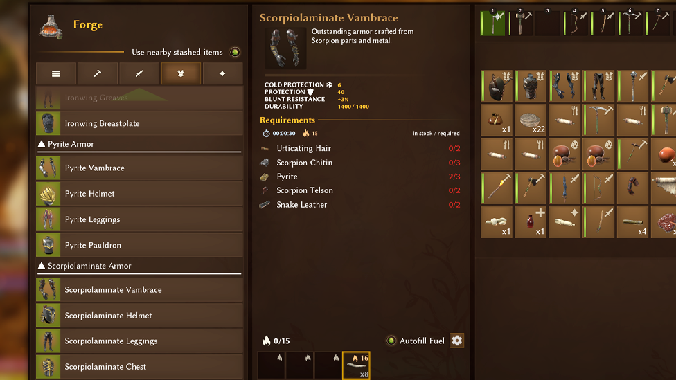  Scorpionlaminate Armor - One of the Toughest Reinforced Armors in the Game