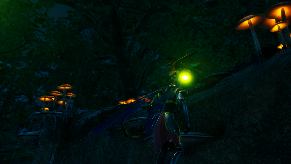  Use Bow to Hunt Fireflies Down