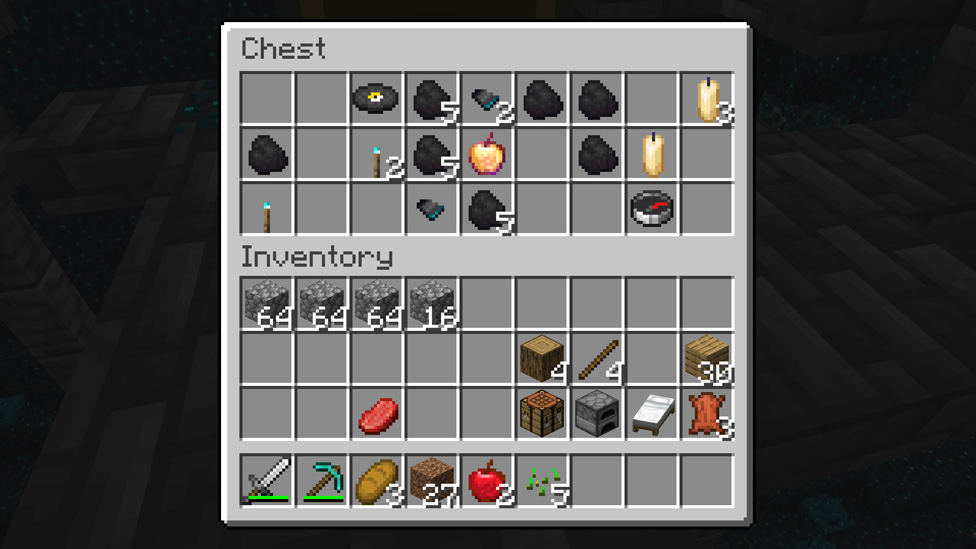 Golden Apple in the Chest