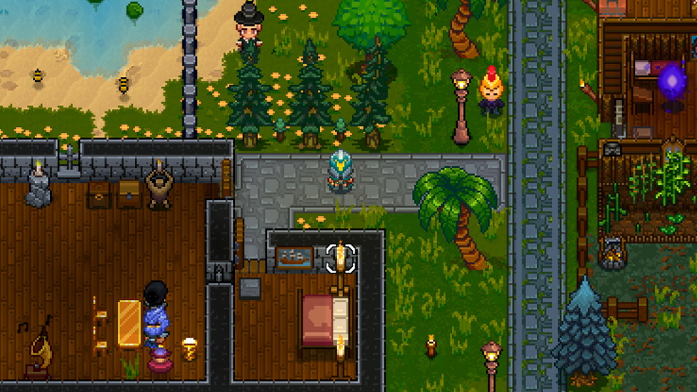  Cultivated Saplings Turned Into Decorative Trees in Village