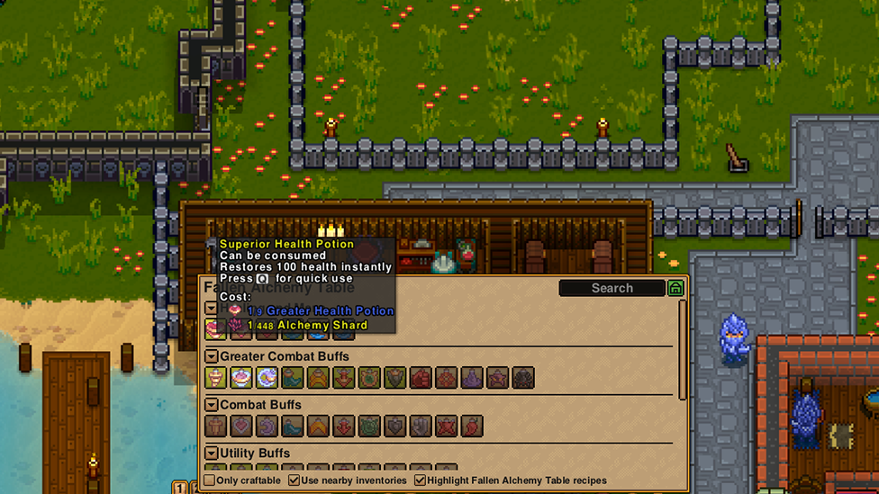  Greater Healing Potion