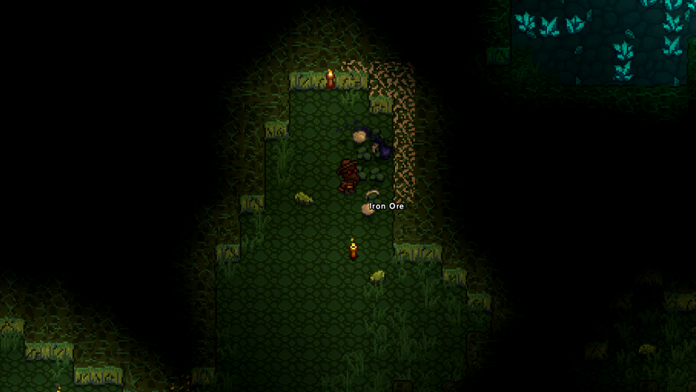  Iron Ore Stone in Deep Swamp Cave