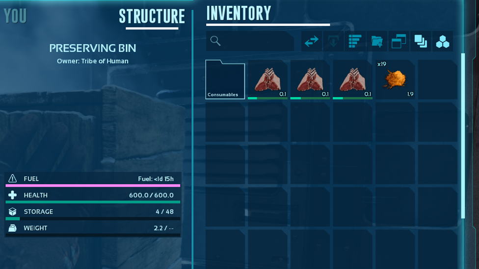  Preserving Mutton in Preserving Bins