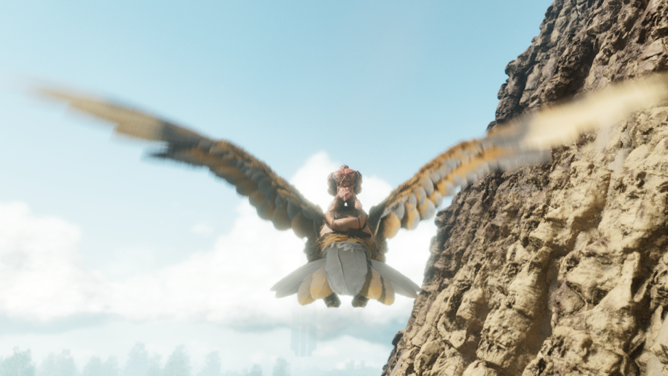  Flying With Argentavis