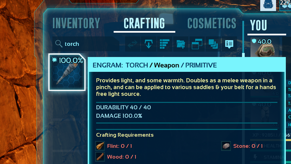  Crafting Torch