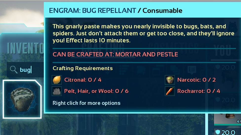 Crafting Bug Repellant