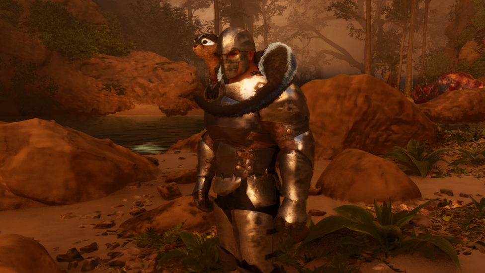  Otter on the Shoulder