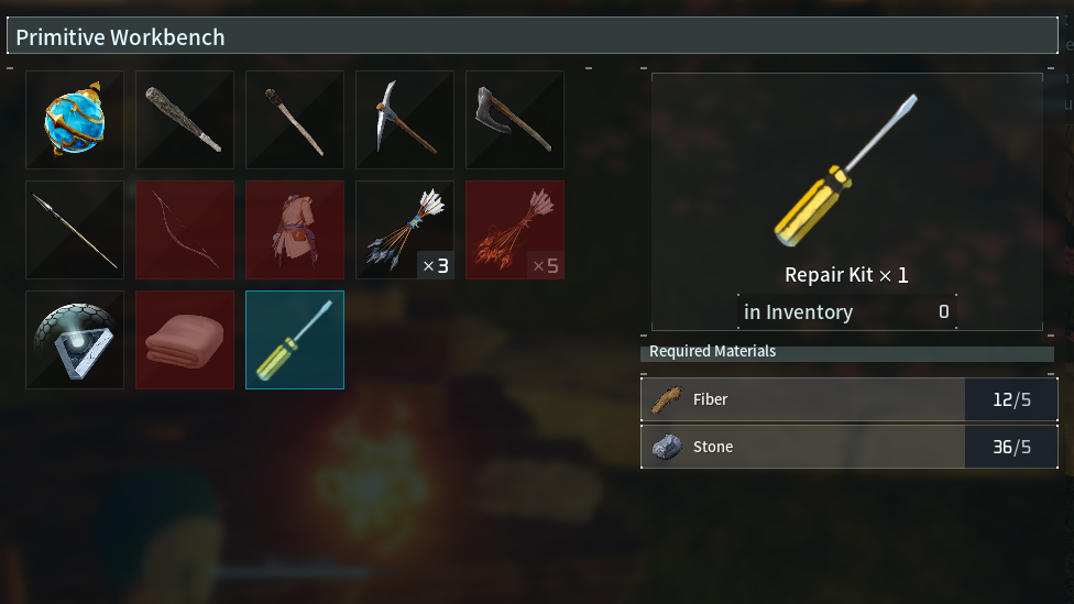  Crafting a Repair Kit