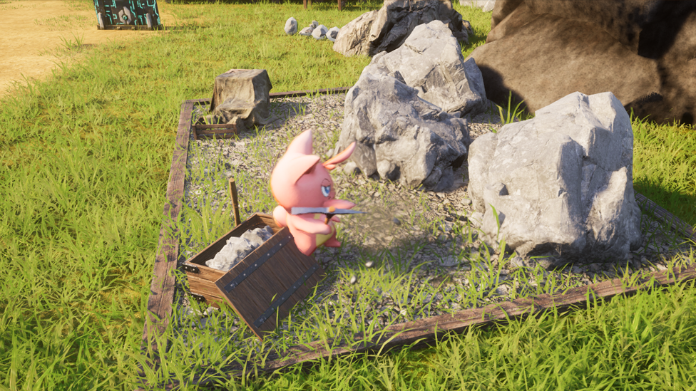  Cattiva Working in a Stone Pit