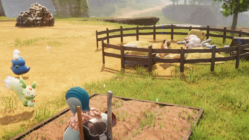  Pals Working at the Base