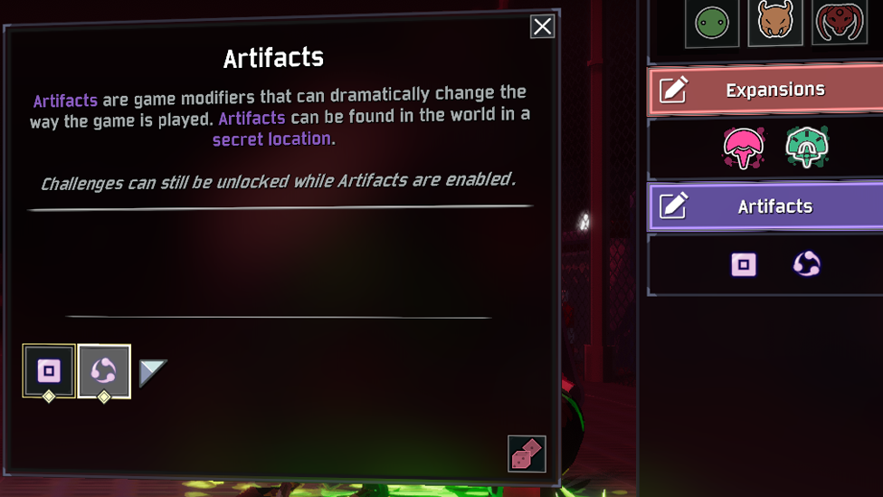  Artifacts of Honour and Swarms