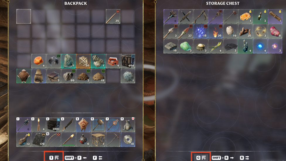  Use the Options Circled in Red to Sort and Group Items
