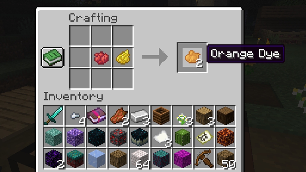  Crafting Orange Dye