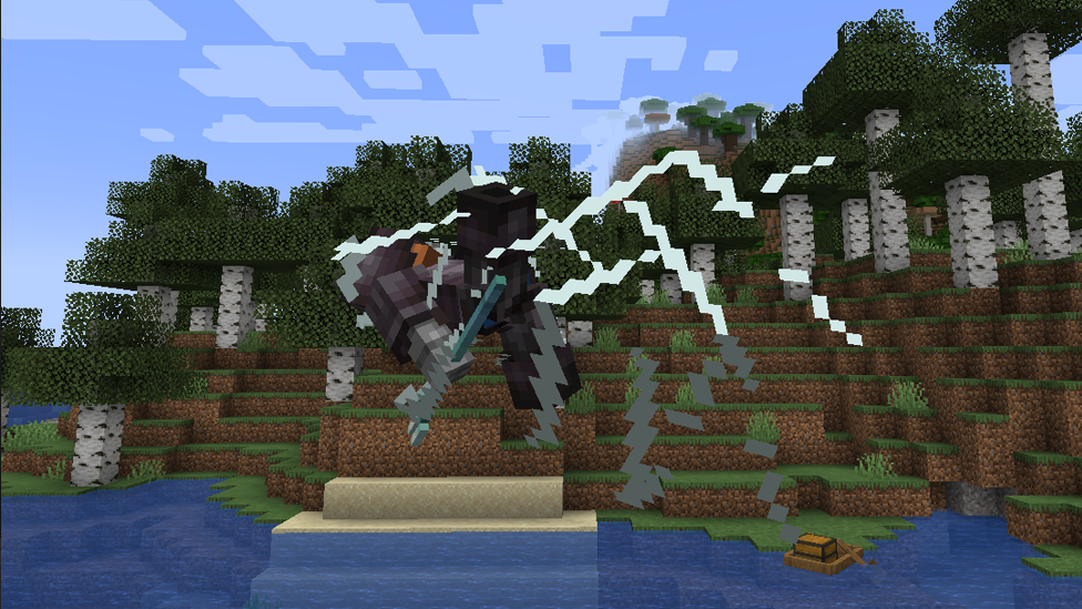  Flying With Trident Over Water Bodies