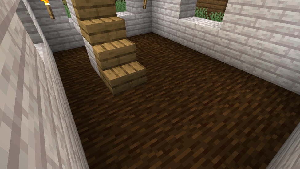  Minecraft House With Spruce Wood Floor
