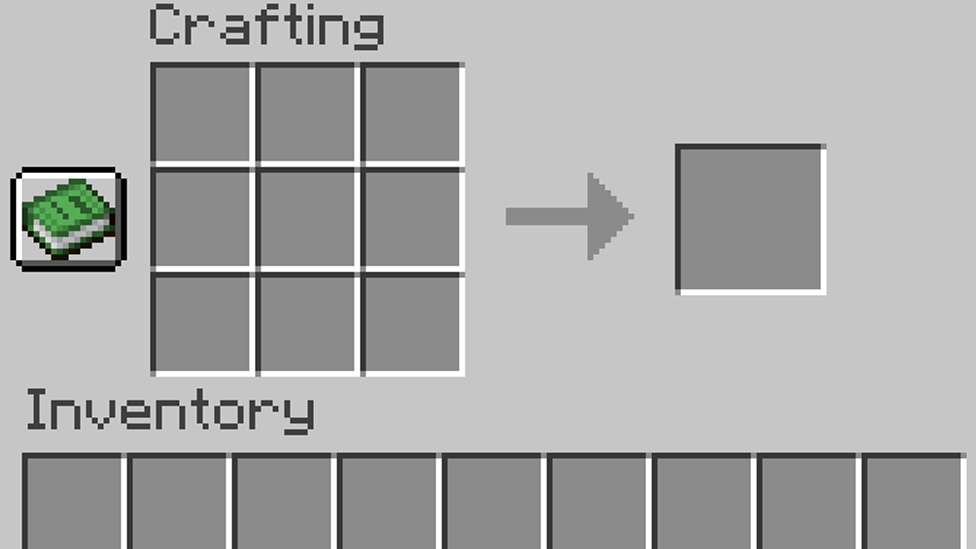  Crafting Table Grid