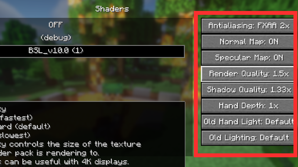  With OptiFine You Can Edit Shaders