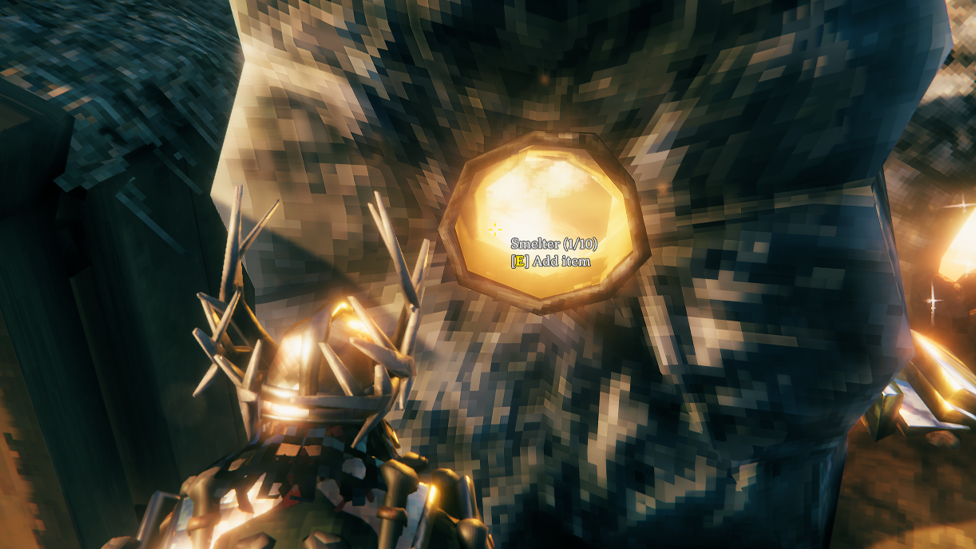  Section Where the Smelter is Being Fueled